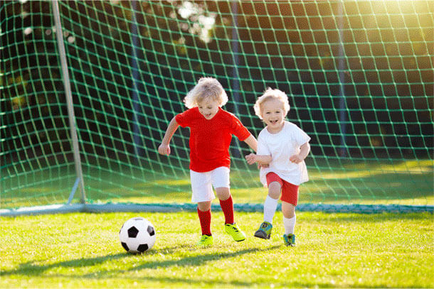 Kids playing